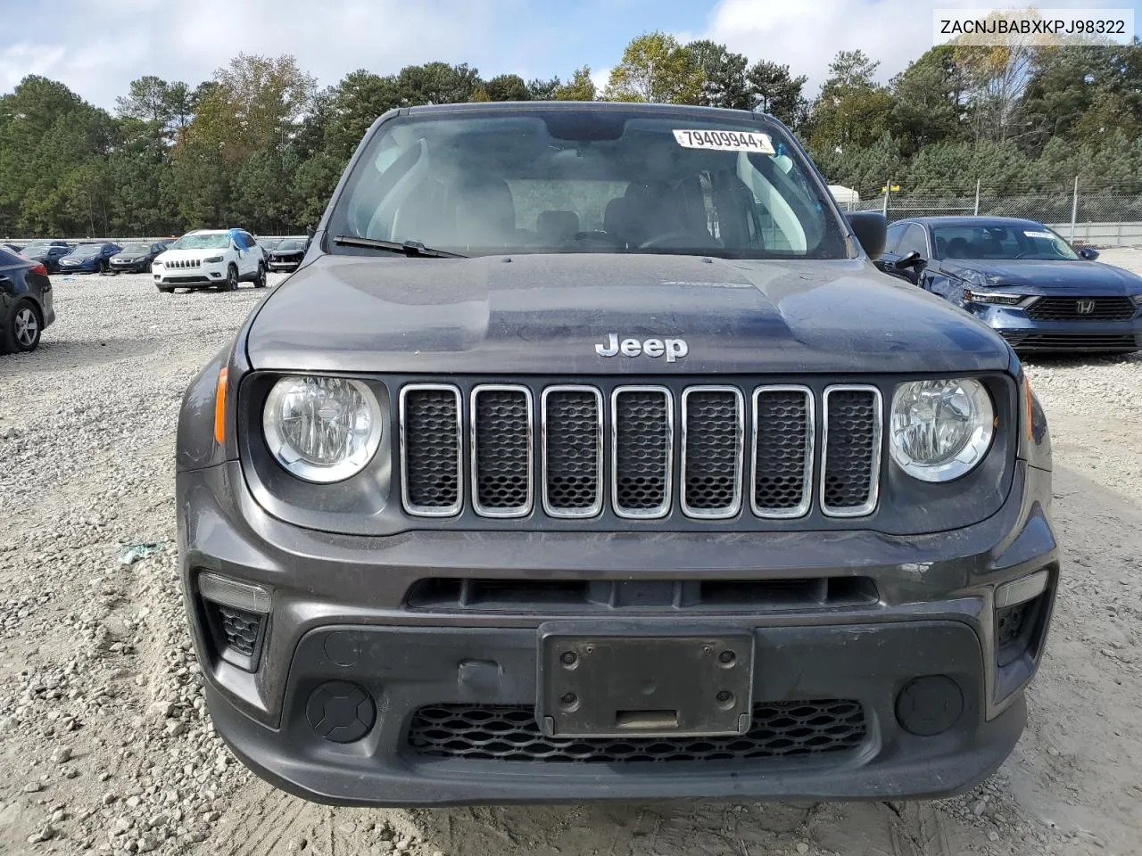 2019 Jeep Renegade Sport VIN: ZACNJBABXKPJ98322 Lot: 79409944