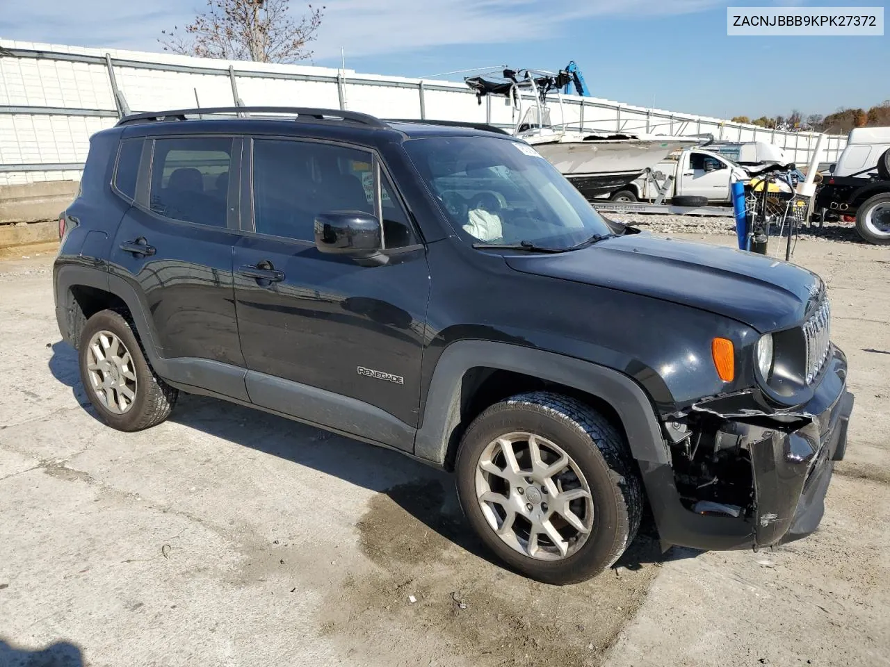 2019 Jeep Renegade Latitude VIN: ZACNJBBB9KPK27372 Lot: 79727094