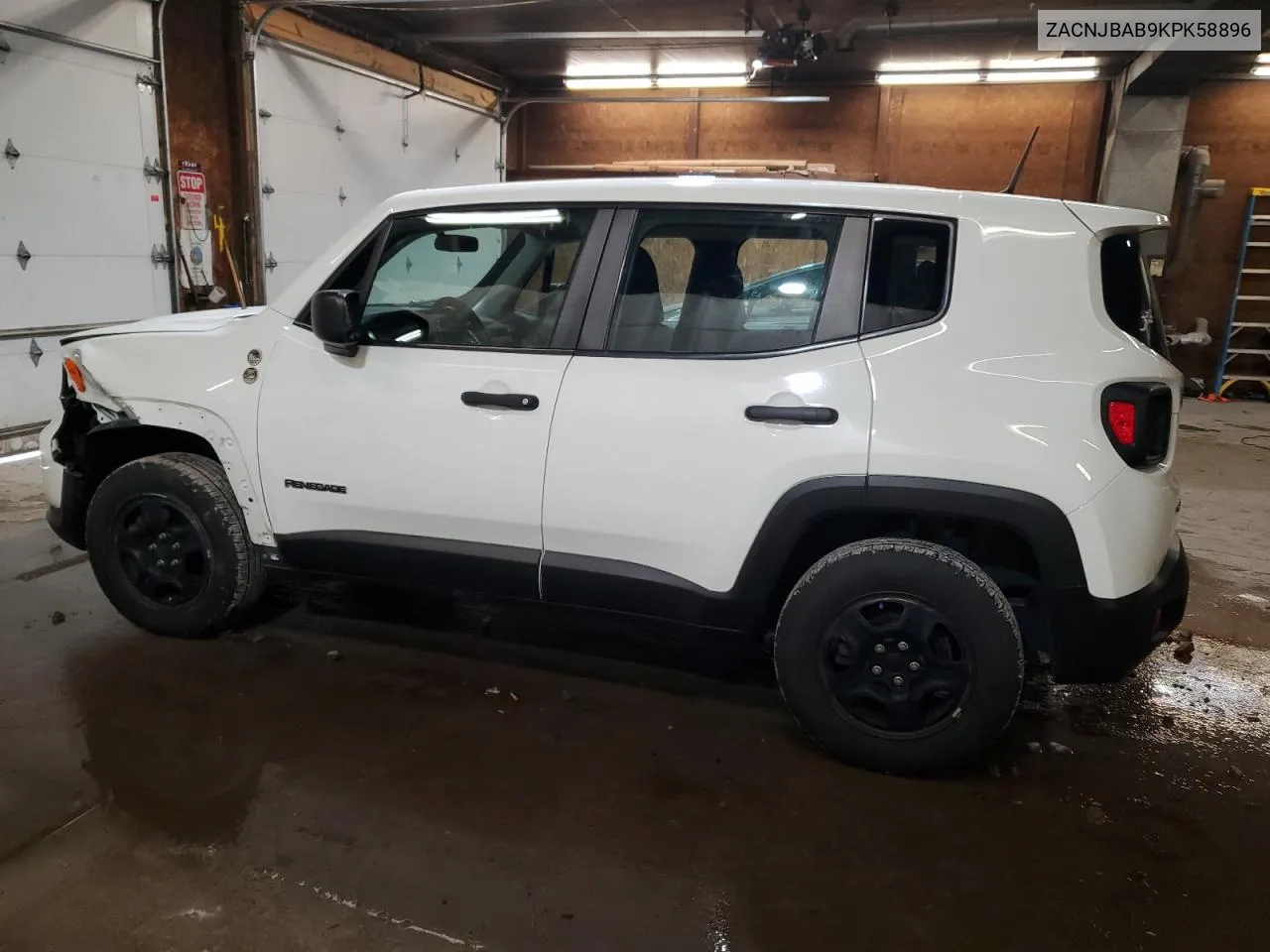 2019 Jeep Renegade Sport VIN: ZACNJBAB9KPK58896 Lot: 80606104