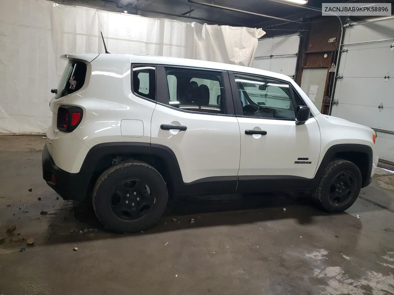 2019 Jeep Renegade Sport VIN: ZACNJBAB9KPK58896 Lot: 80606104