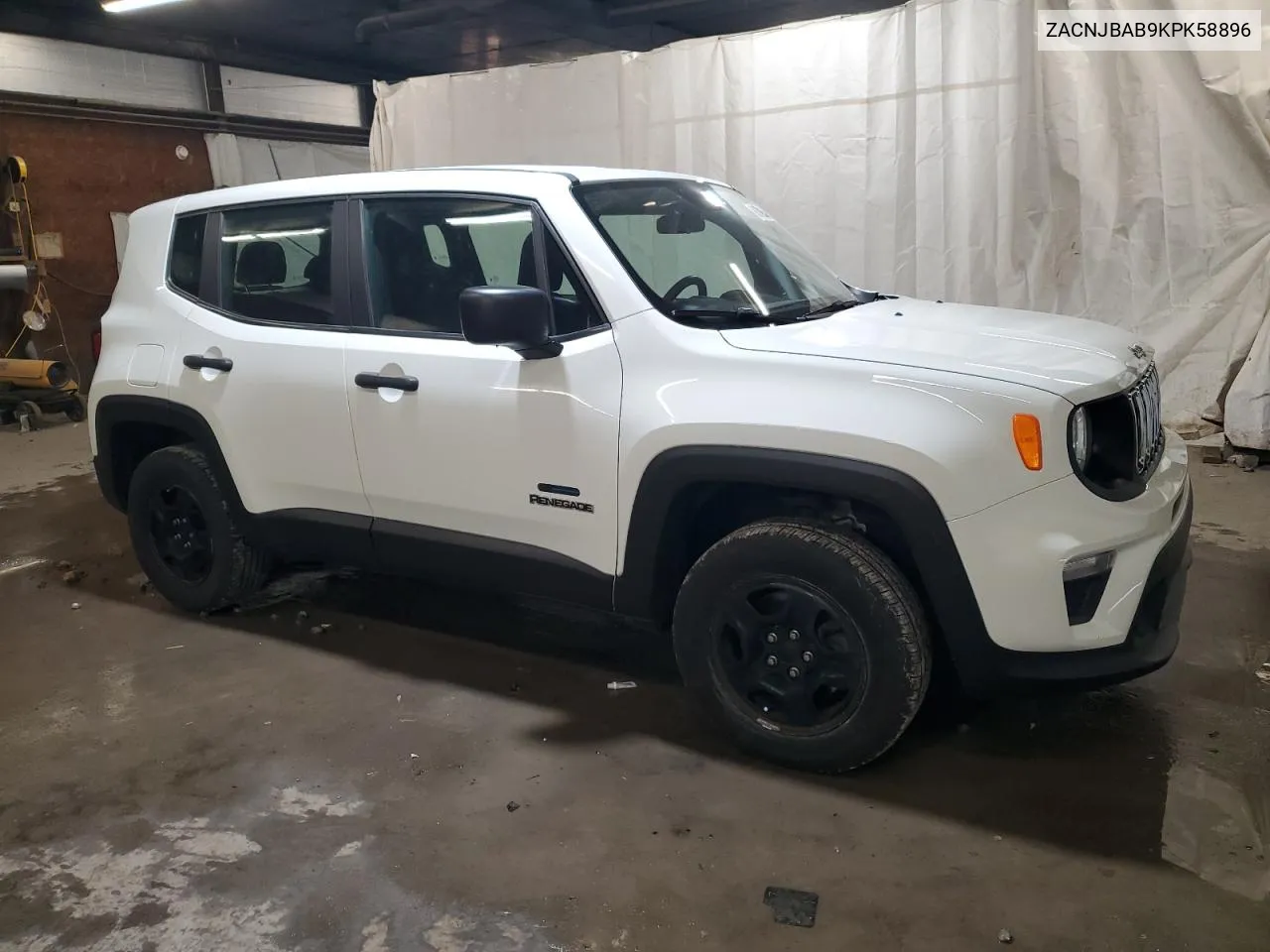 2019 Jeep Renegade Sport VIN: ZACNJBAB9KPK58896 Lot: 80606104