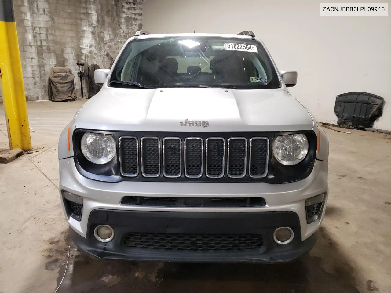 2020 Jeep Renegade Latitude VIN: ZACNJBBB0LPL09945 Lot: 51822564