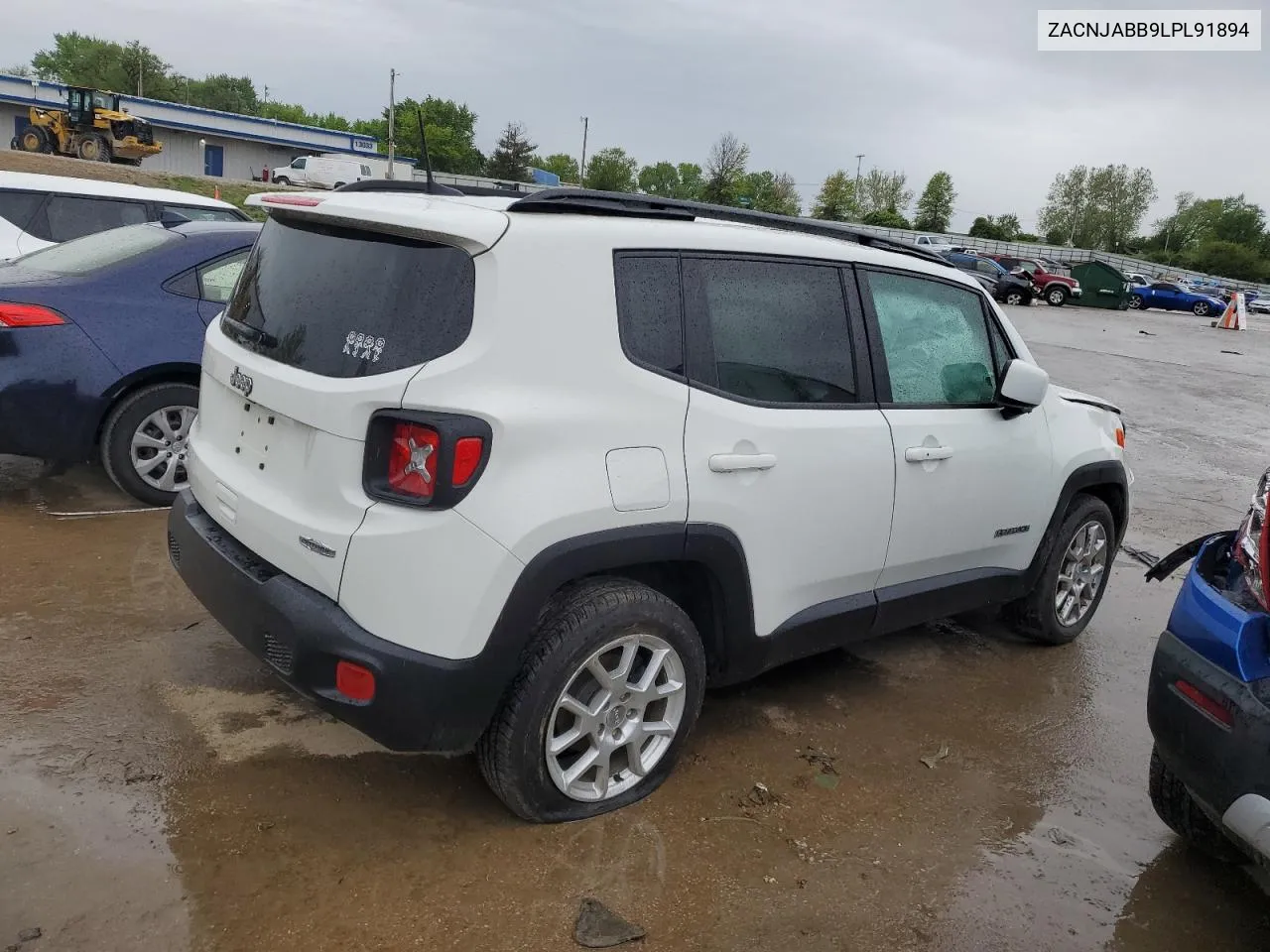 2020 Jeep Renegade Latitude VIN: ZACNJABB9LPL91894 Lot: 52179294