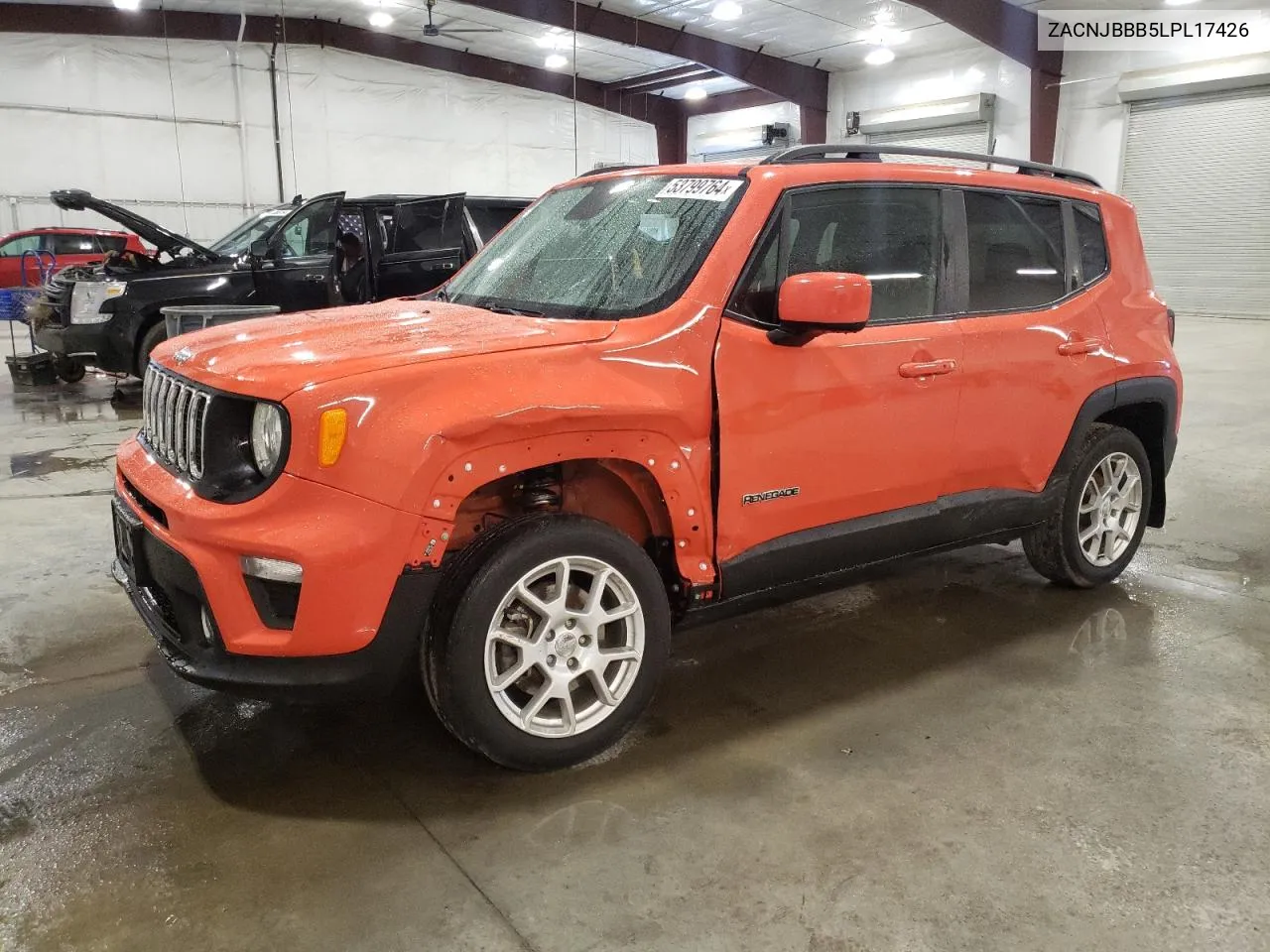 2020 Jeep Renegade Latitude VIN: ZACNJBBB5LPL17426 Lot: 53799764