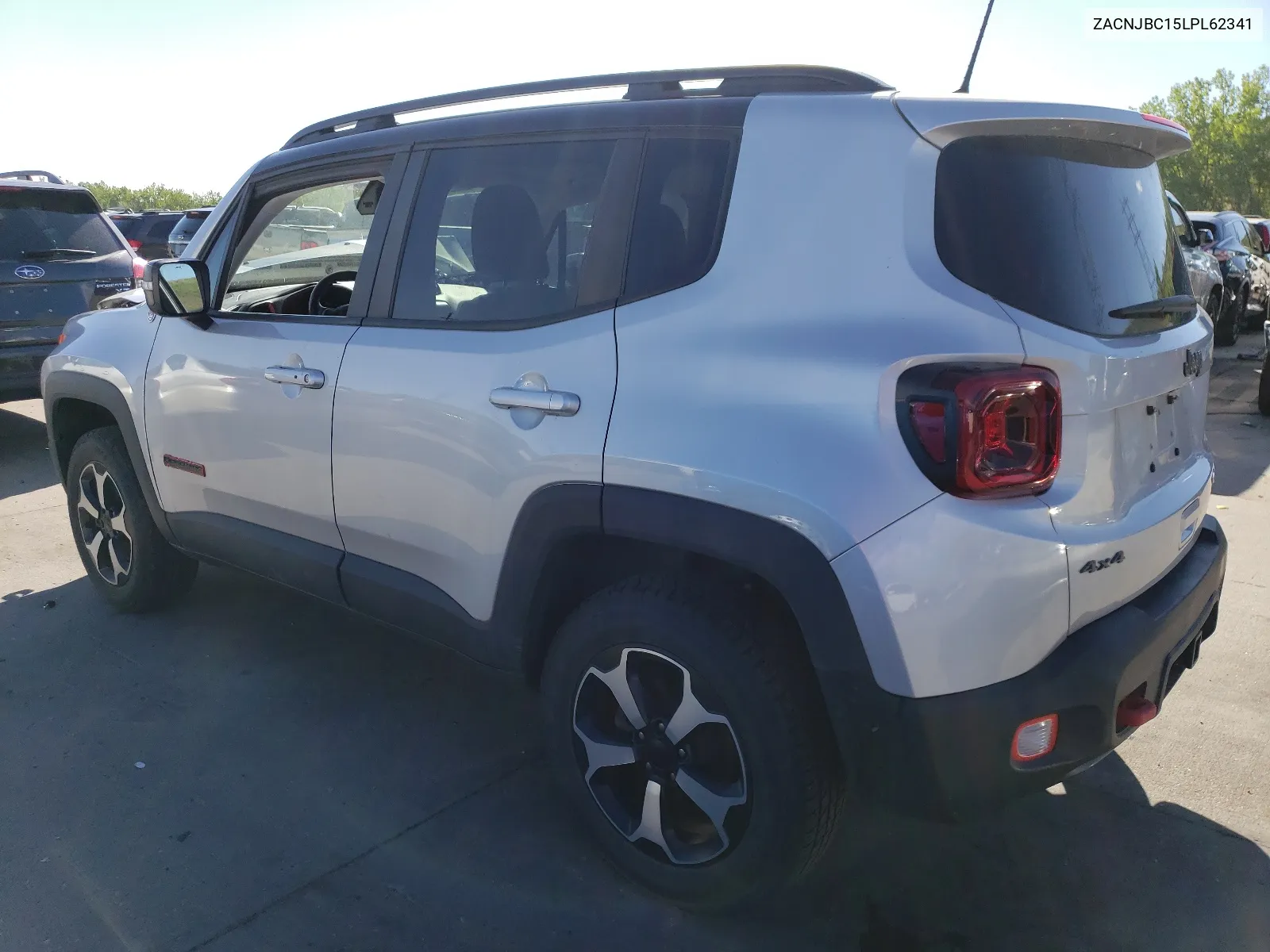 2020 Jeep Renegade Trailhawk VIN: ZACNJBC15LPL62341 Lot: 54962454