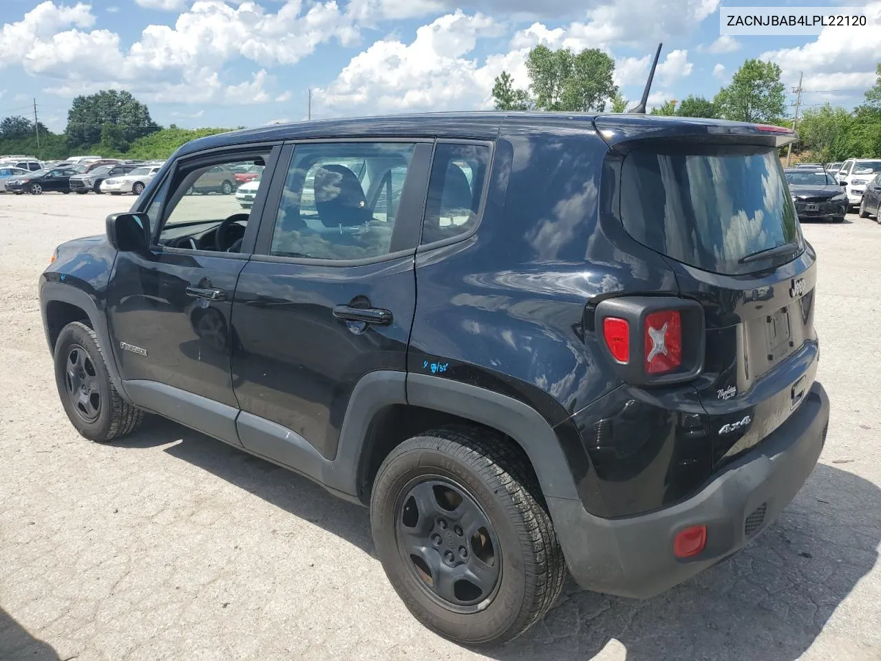 2020 Jeep Renegade Sport VIN: ZACNJBAB4LPL22120 Lot: 59503804