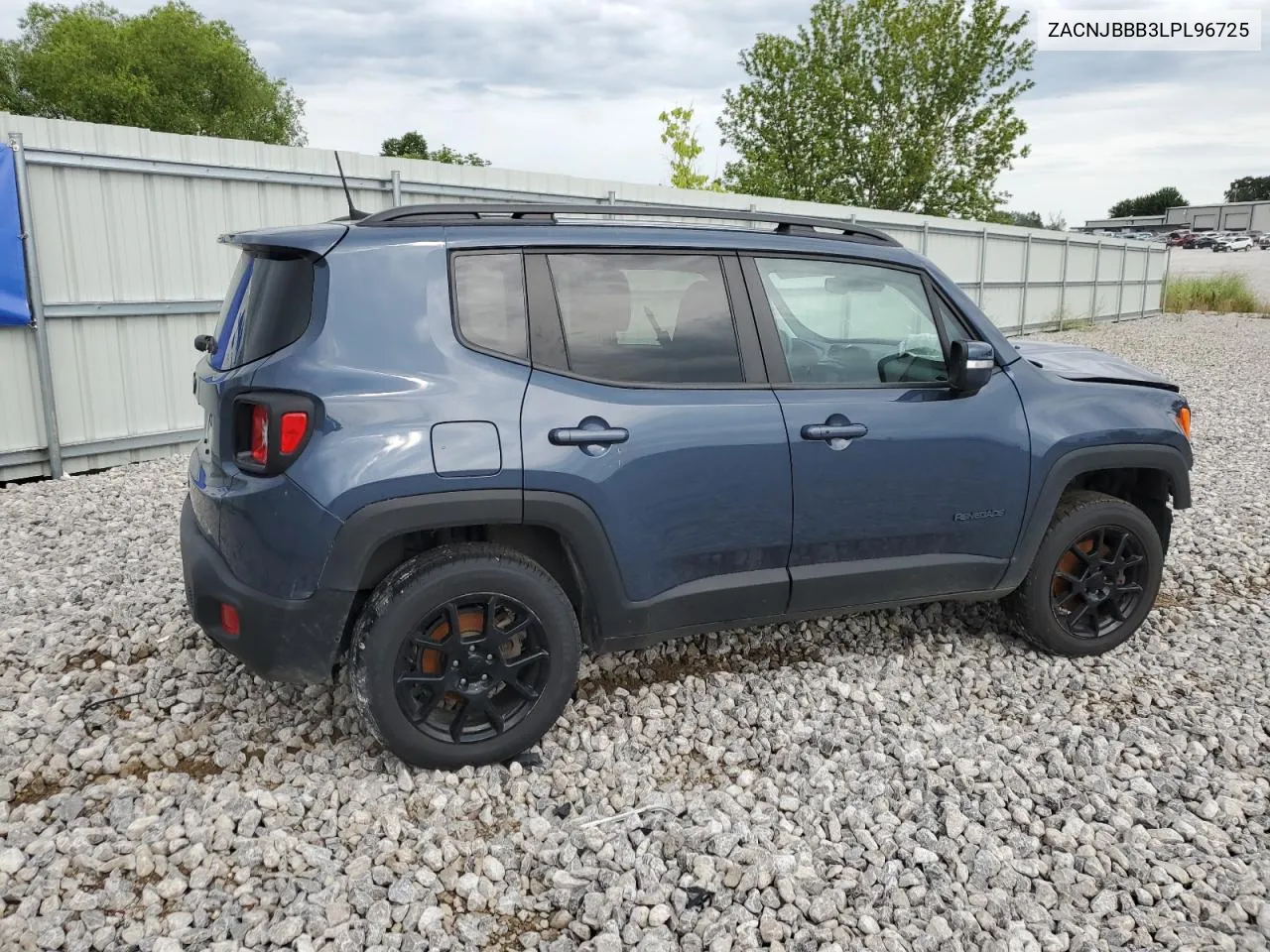 2020 Jeep Renegade Latitude VIN: ZACNJBBB3LPL96725 Lot: 60911294