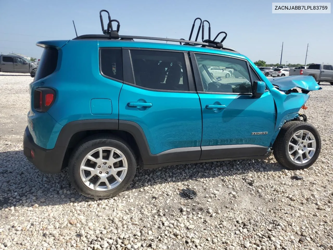 2020 Jeep Renegade Latitude VIN: ZACNJABB7LPL83759 Lot: 61389894