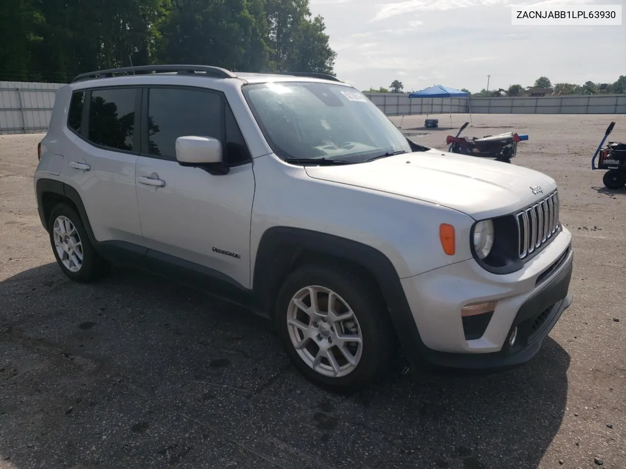 2020 Jeep Renegade Latitude VIN: ZACNJABB1LPL63930 Lot: 62139214