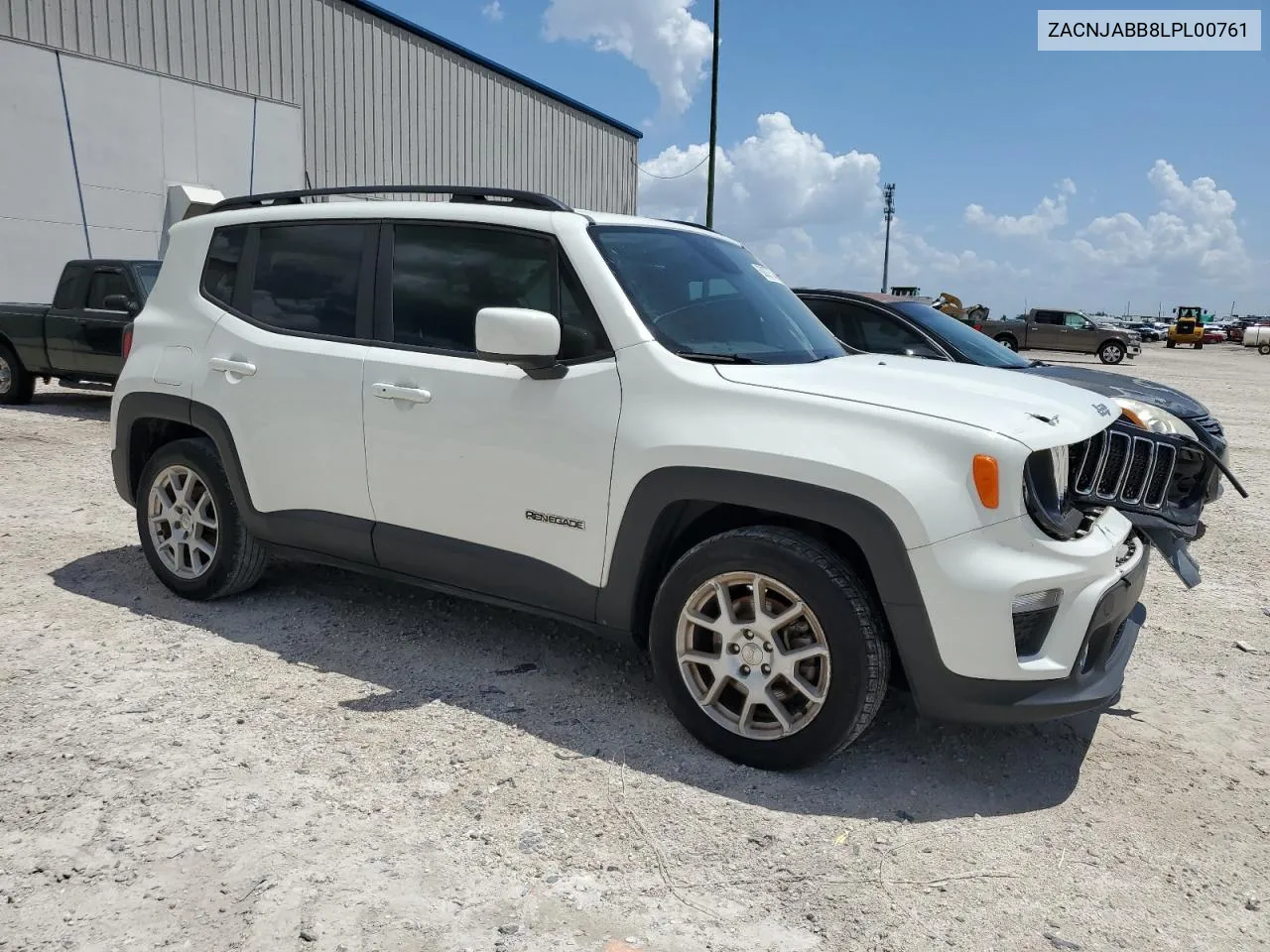 2020 Jeep Renegade Latitude VIN: ZACNJABB8LPL00761 Lot: 62827574