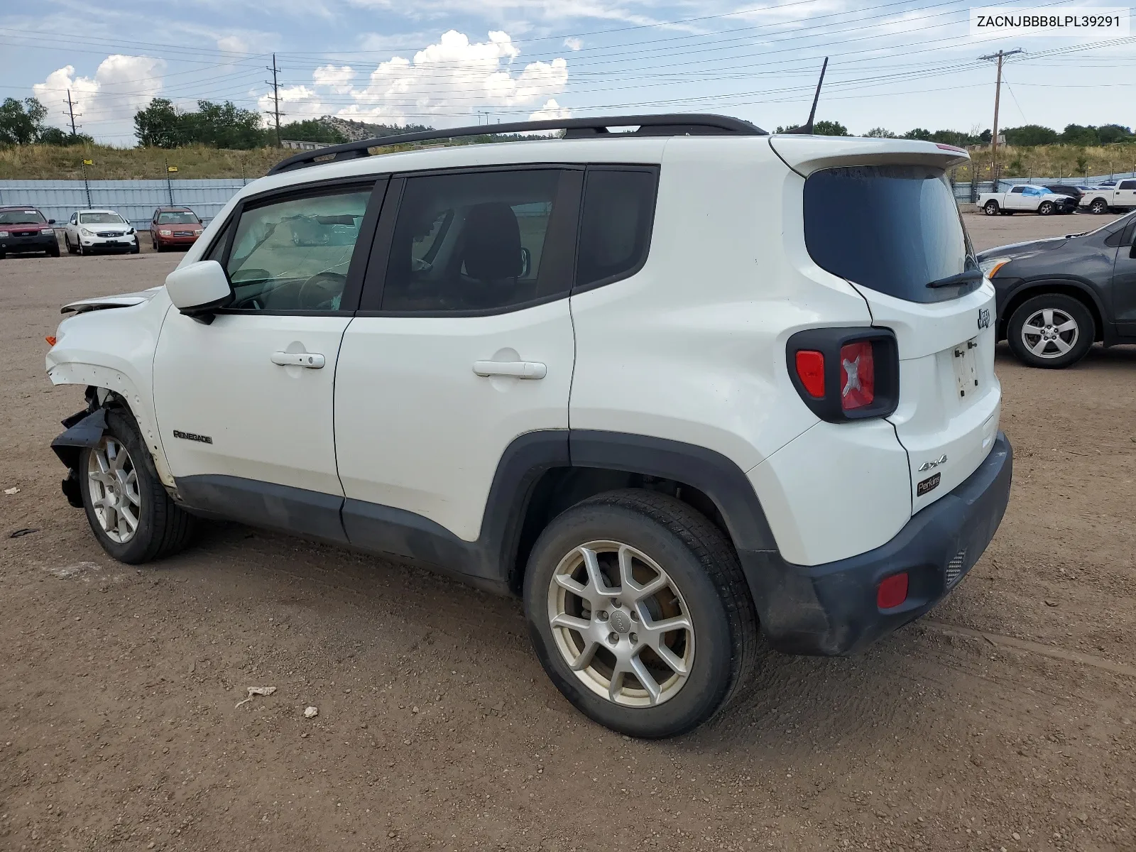 2020 Jeep Renegade Latitude VIN: ZACNJBBB8LPL39291 Lot: 63547734