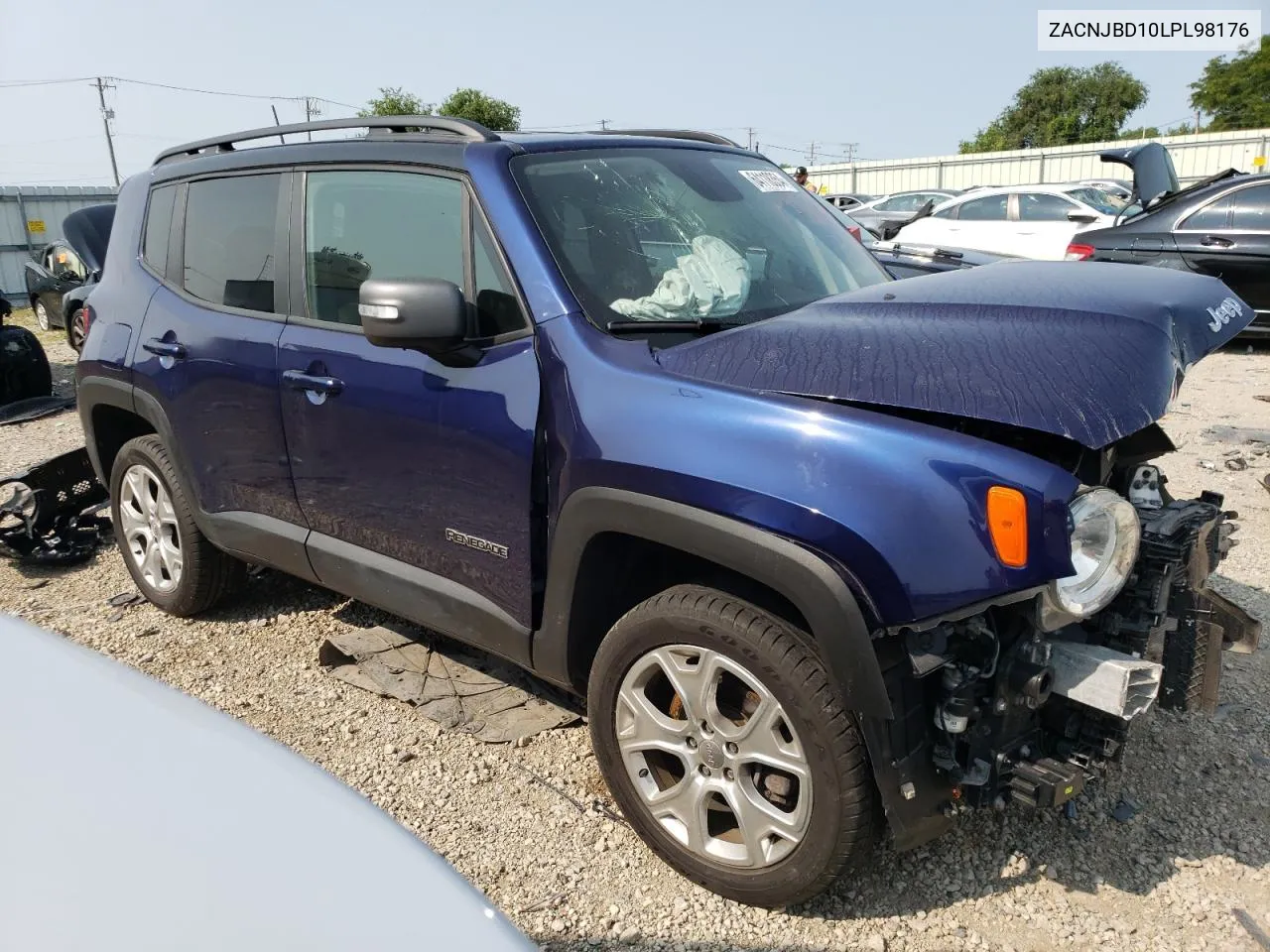 ZACNJBD10LPL98176 2020 Jeep Renegade Limited