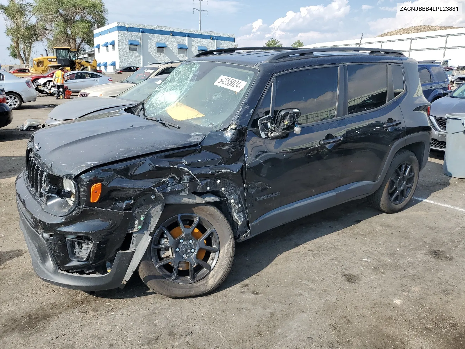 2020 Jeep Renegade Latitude VIN: ZACNJBBB4LPL23881 Lot: 64255024