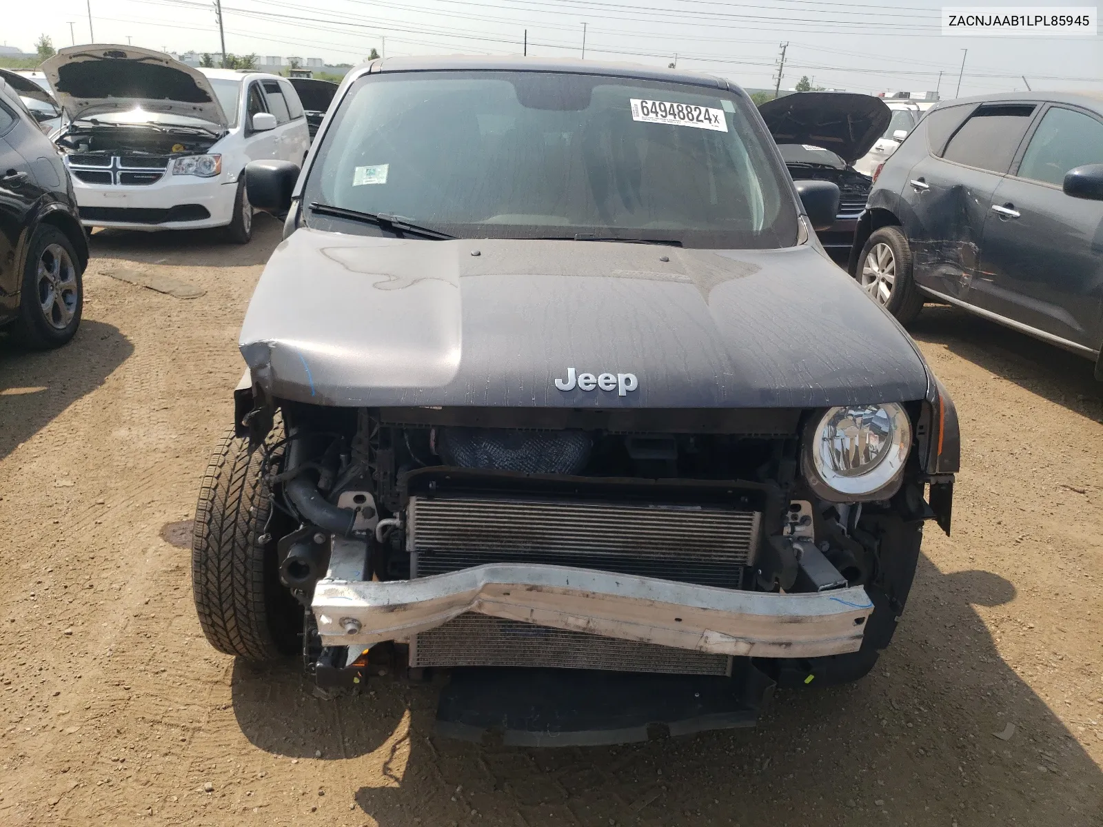 2020 Jeep Renegade Sport VIN: ZACNJAAB1LPL85945 Lot: 64948824