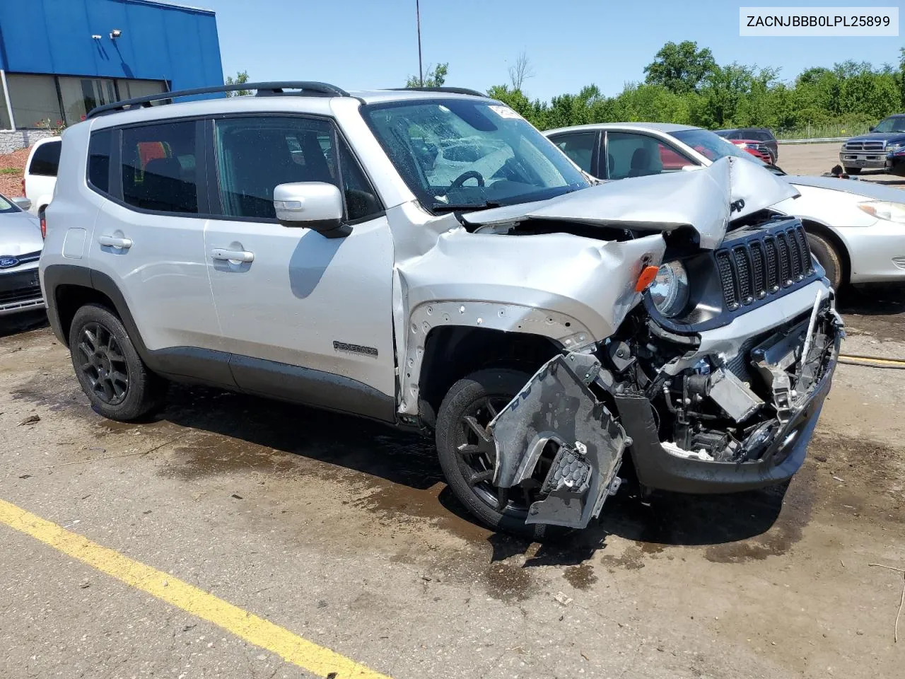 2020 Jeep Renegade Latitude VIN: ZACNJBBB0LPL25899 Lot: 64956844