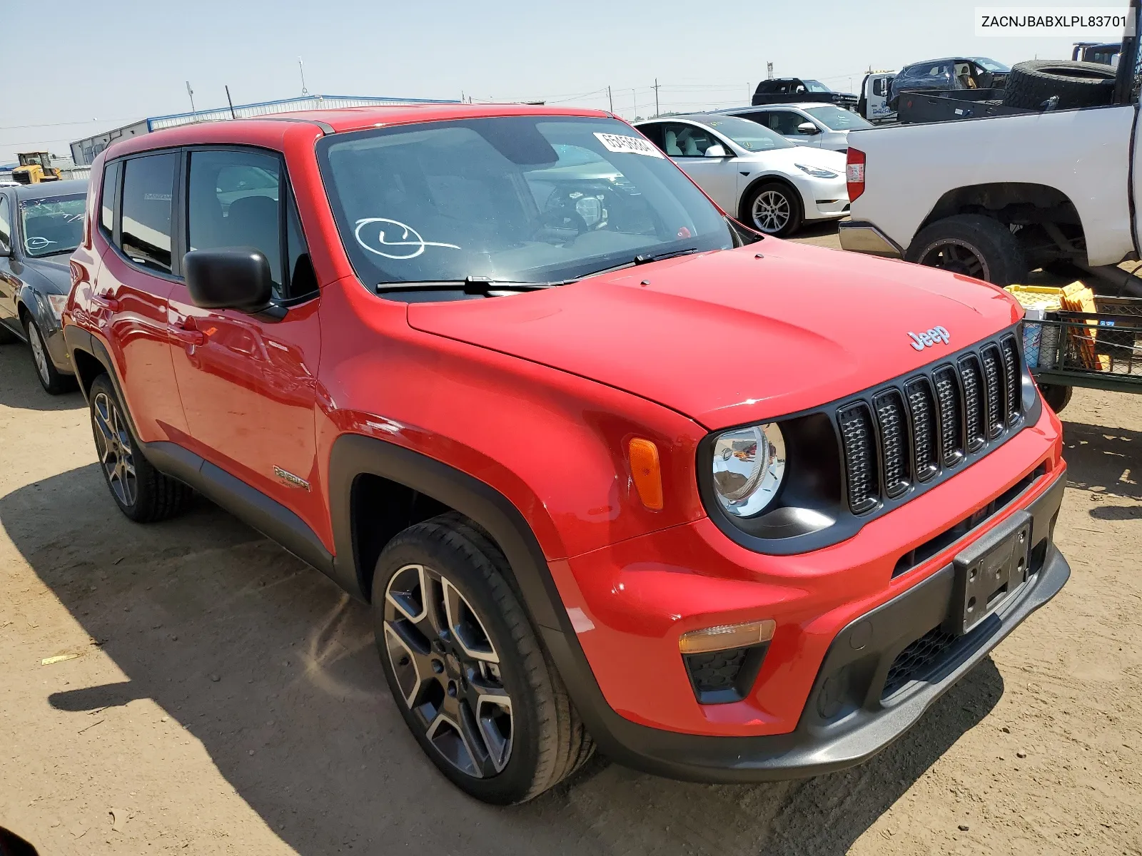 ZACNJBABXLPL83701 2020 Jeep Renegade Sport