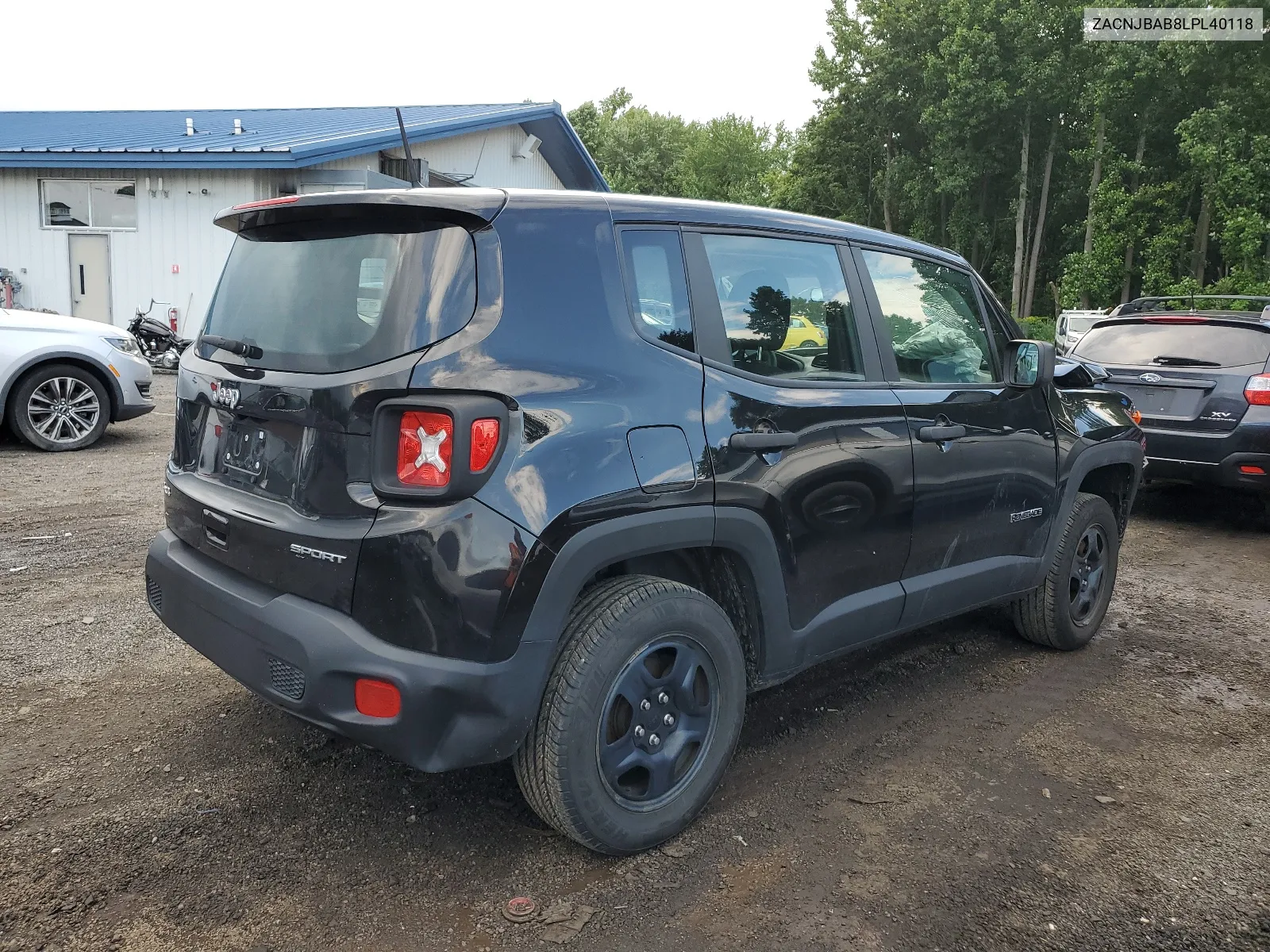 2020 Jeep Renegade Sport VIN: ZACNJBAB8LPL40118 Lot: 65715204