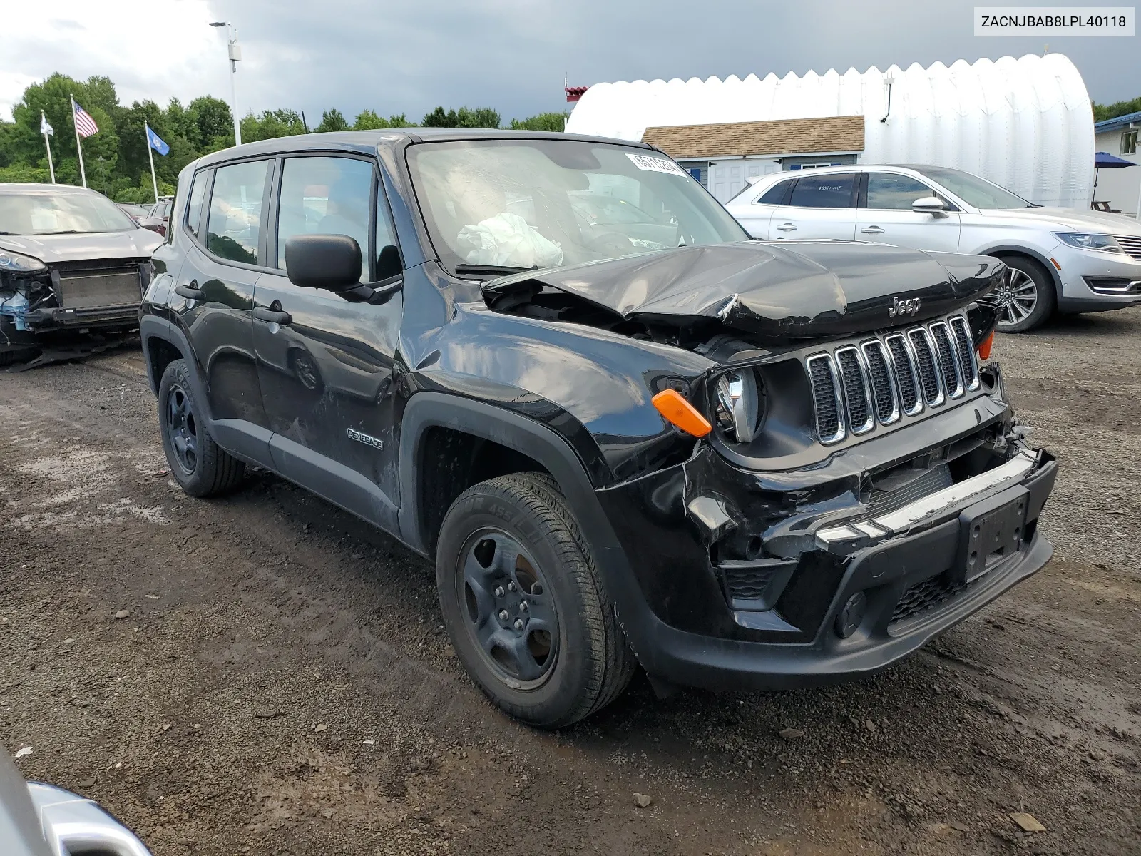 2020 Jeep Renegade Sport VIN: ZACNJBAB8LPL40118 Lot: 65715204