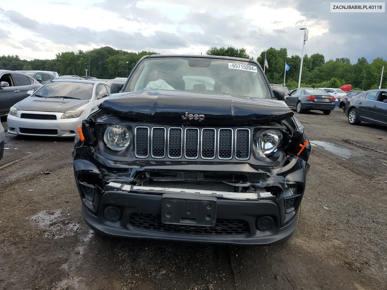 2020 Jeep Renegade Sport VIN: ZACNJBAB8LPL40118 Lot: 65715204