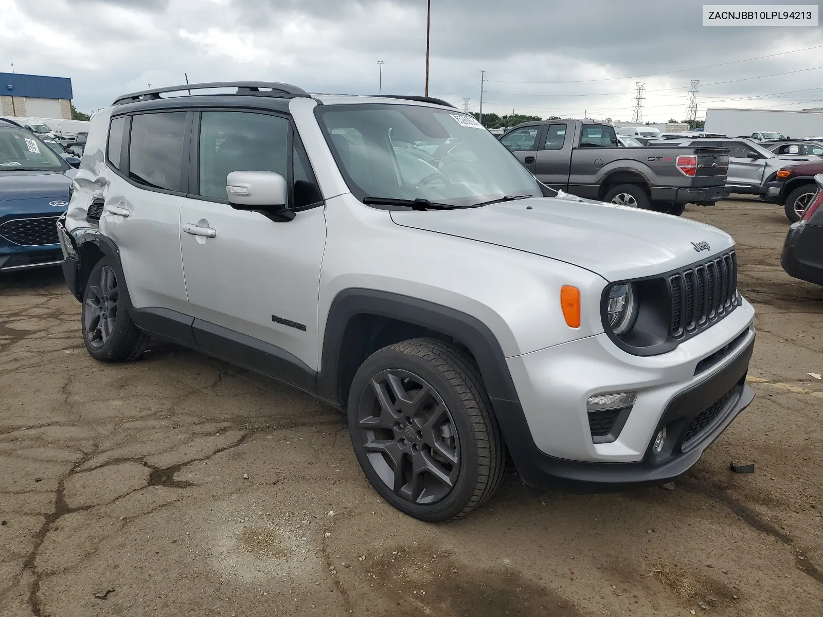 2020 Jeep Renegade Latitude VIN: ZACNJBB10LPL94213 Lot: 65960694