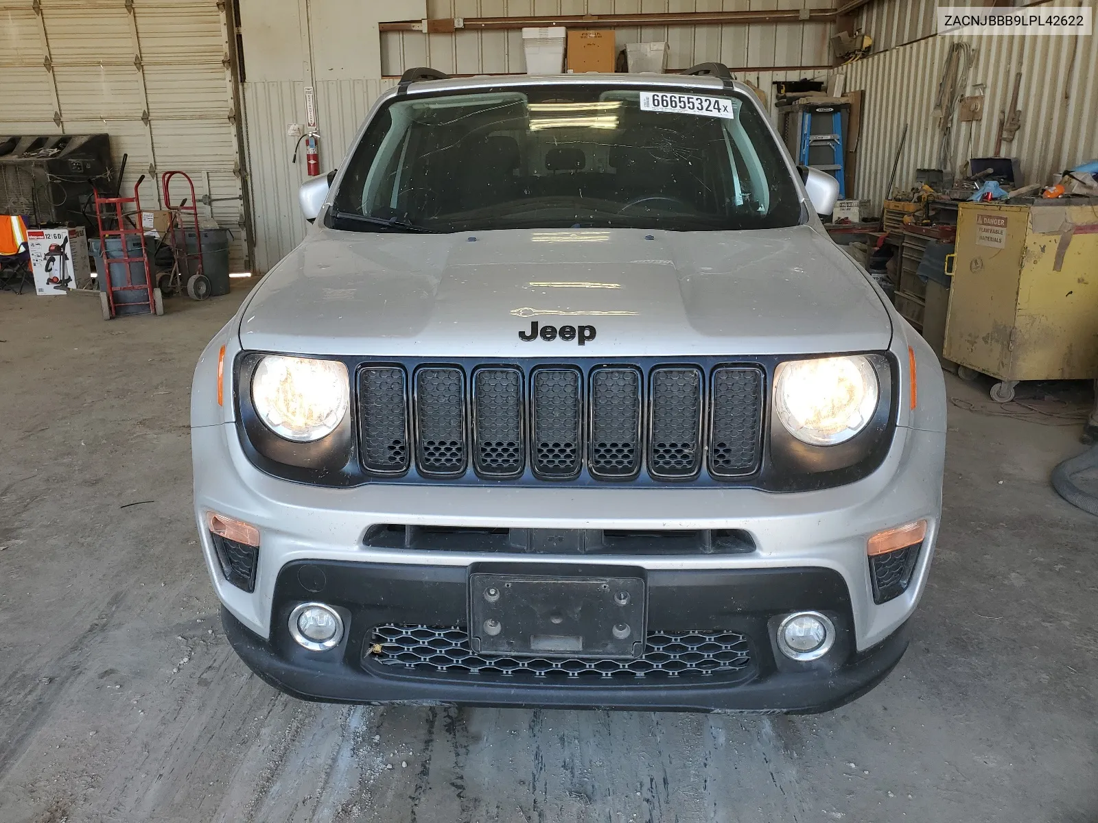 2020 Jeep Renegade Latitude VIN: ZACNJBBB9LPL42622 Lot: 66655324