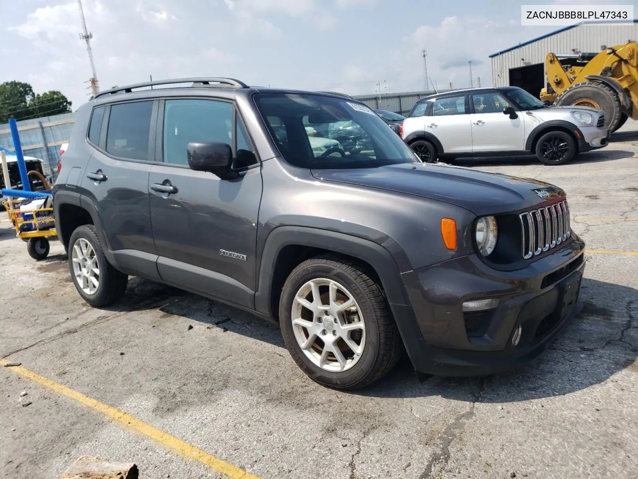 2020 Jeep Renegade Latitude VIN: ZACNJBBB8LPL47343 Lot: 67035104