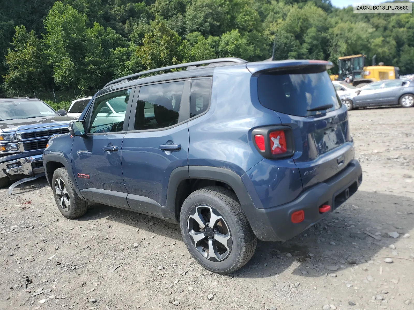 2020 Jeep Renegade Trailhawk VIN: ZACNJBC18LPL78680 Lot: 67291224