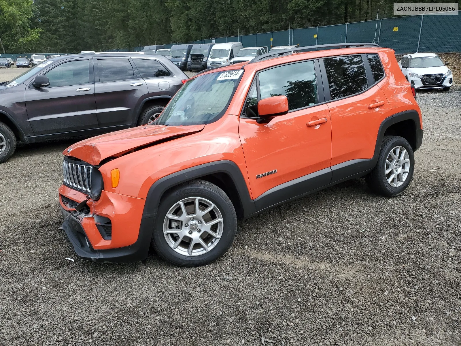 2020 Jeep Renegade Latitude VIN: ZACNJBBB7LPL05066 Lot: 67608614