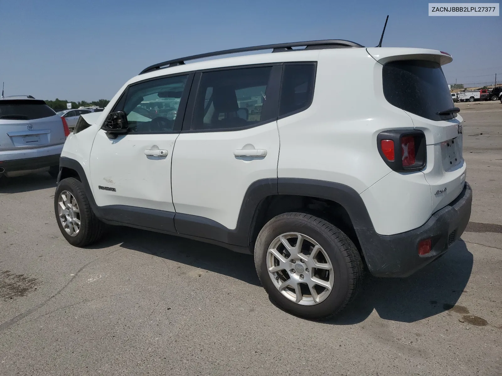 2020 Jeep Renegade Latitude VIN: ZACNJBBB2LPL27377 Lot: 67949274