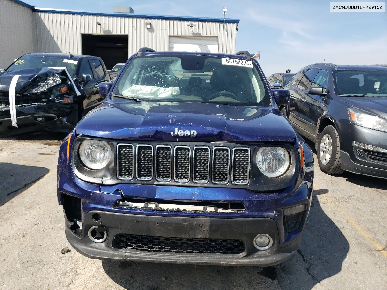 2020 Jeep Renegade Latitude VIN: ZACNJBBB1LPK99152 Lot: 68158294