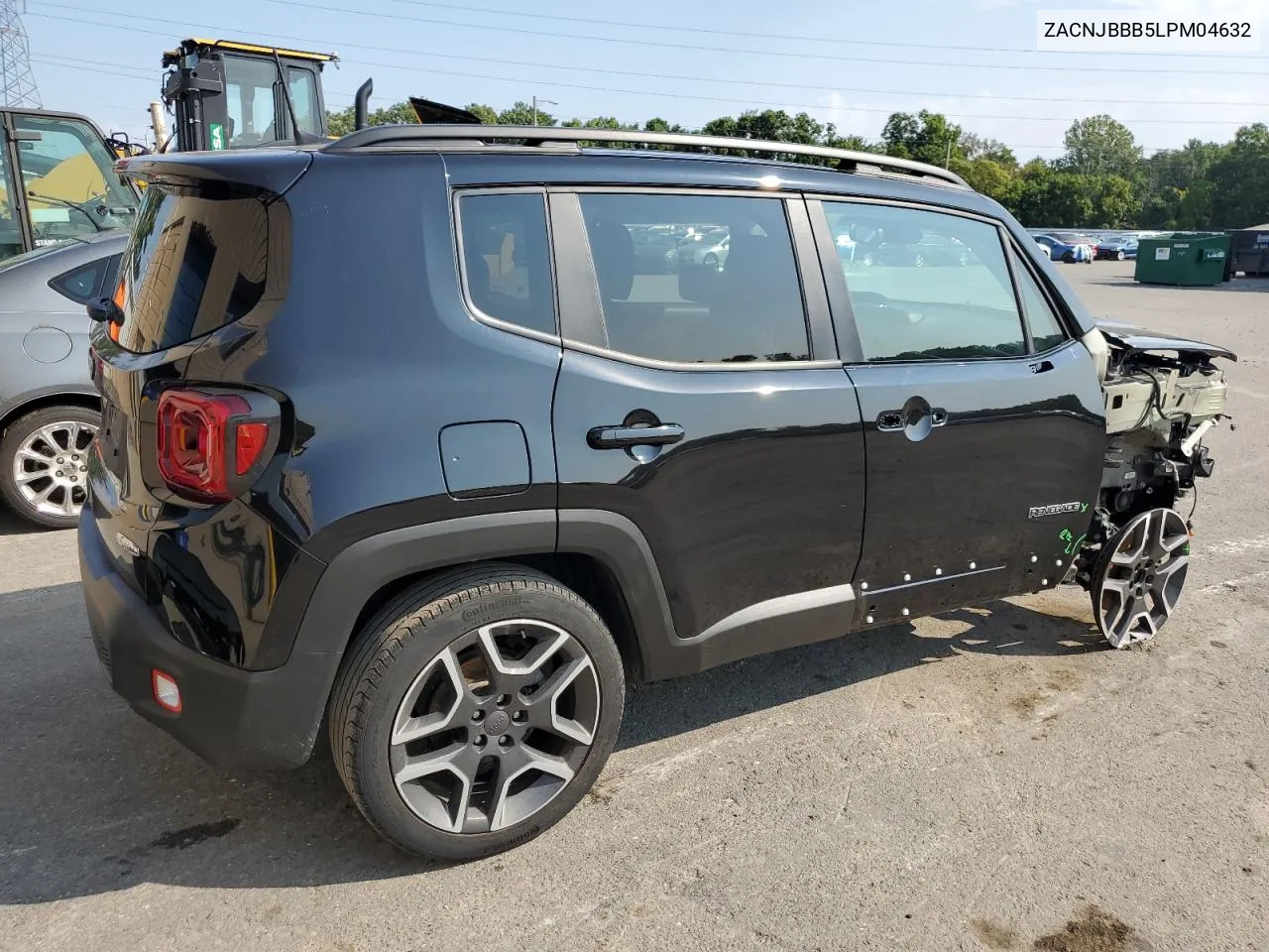 2020 Jeep Renegade Latitude VIN: ZACNJBBB5LPM04632 Lot: 68338504