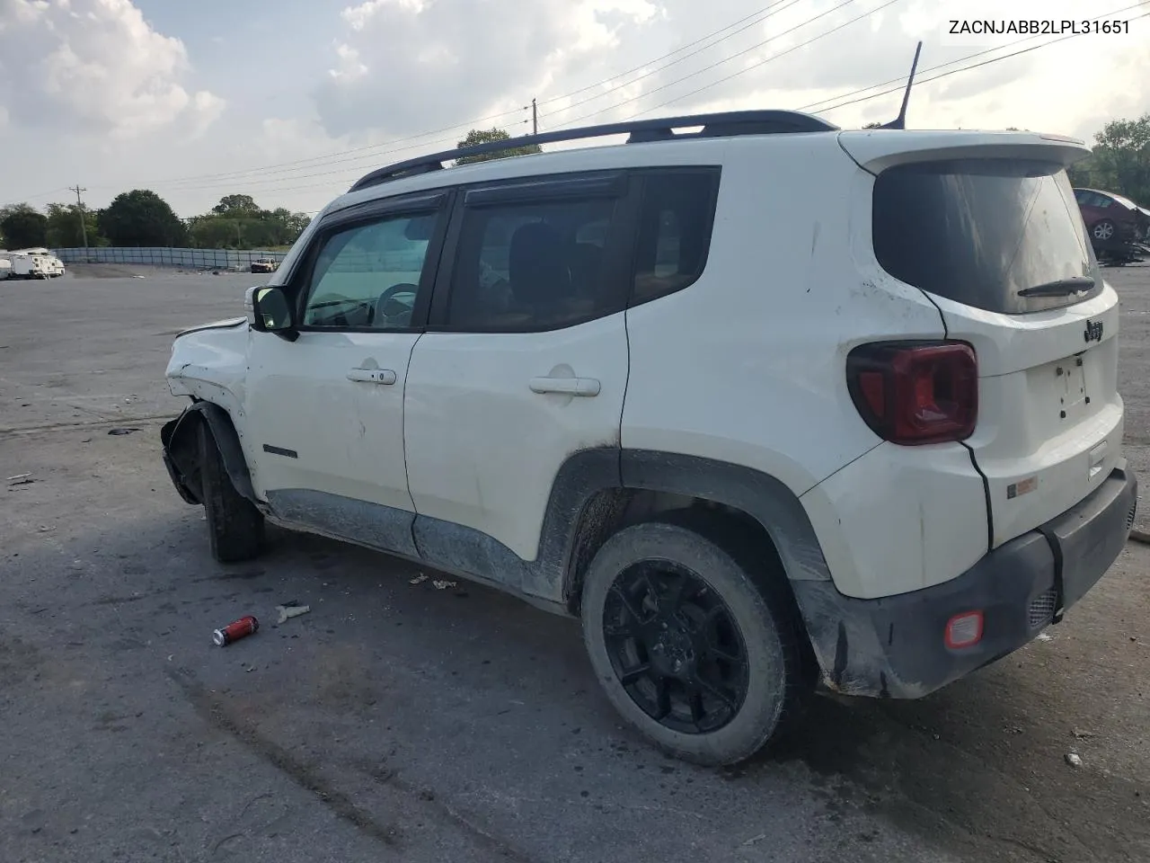 ZACNJABB2LPL31651 2020 Jeep Renegade Latitude