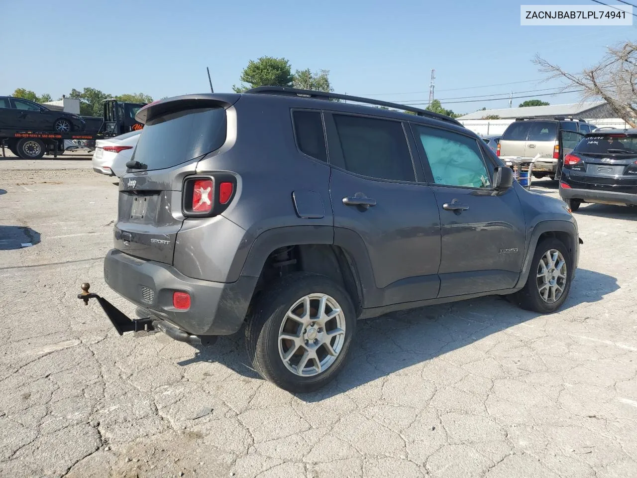 2020 Jeep Renegade Sport VIN: ZACNJBAB7LPL74941 Lot: 68433234