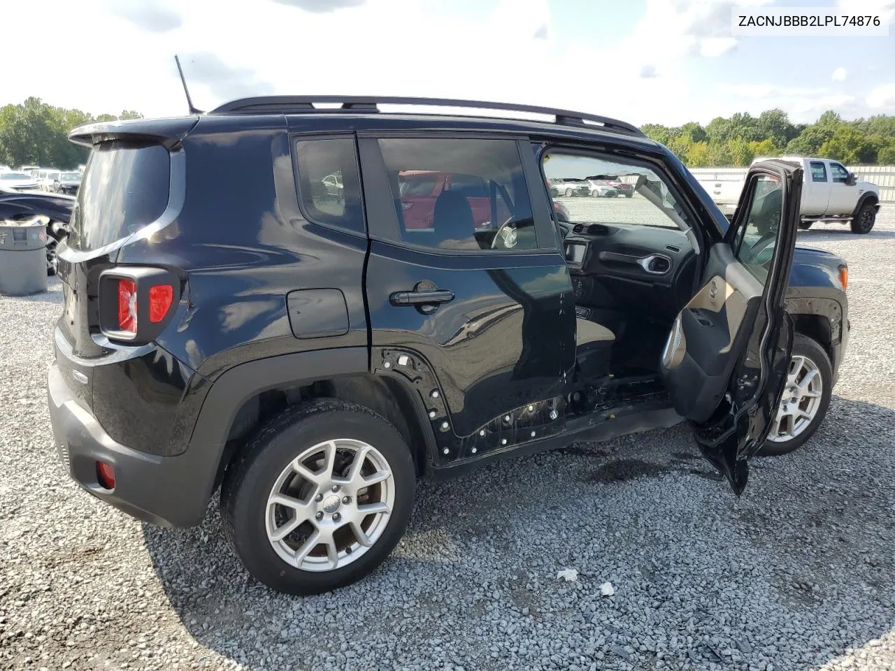 2020 Jeep Renegade Latitude VIN: ZACNJBBB2LPL74876 Lot: 68511784