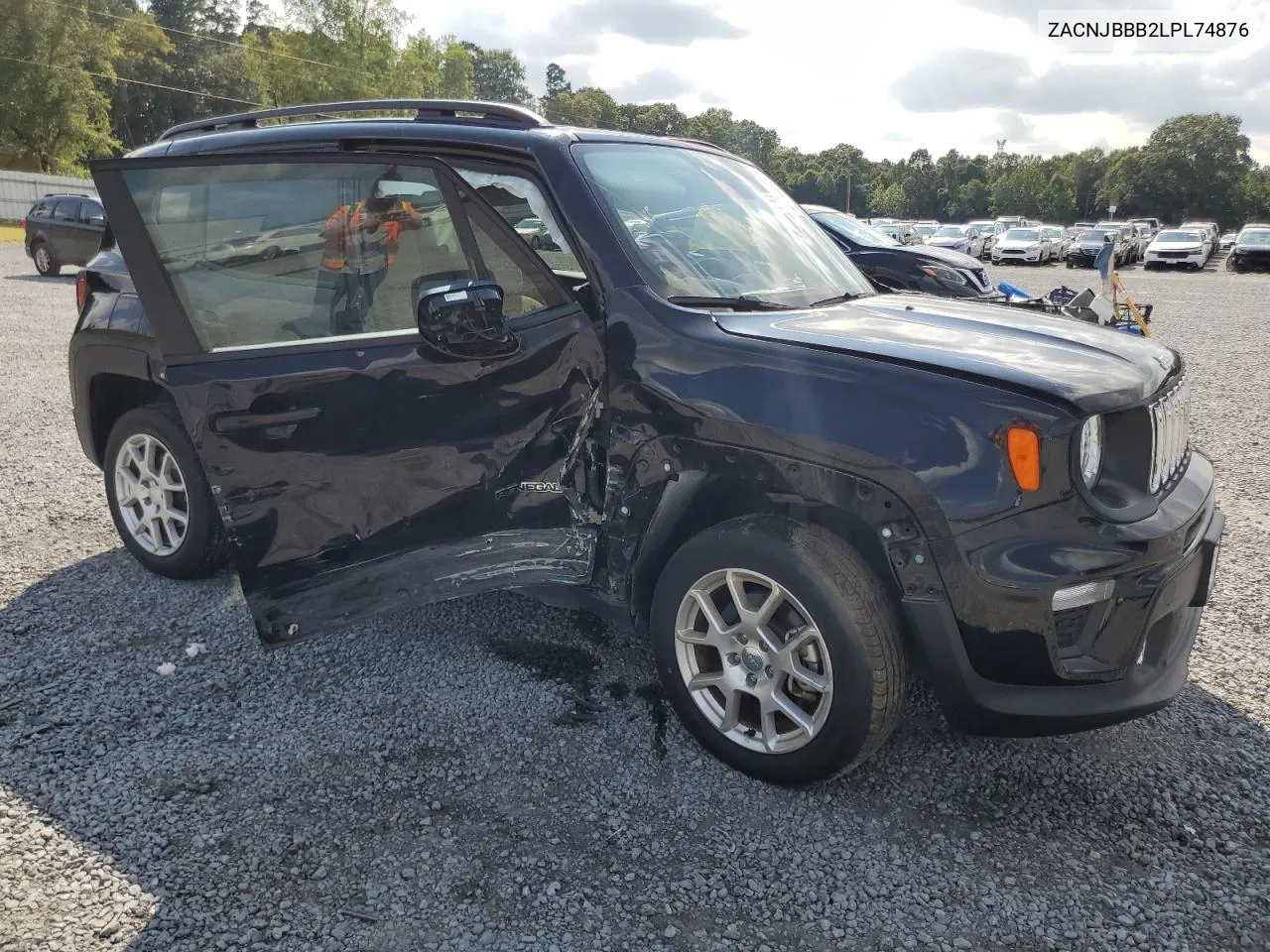 2020 Jeep Renegade Latitude VIN: ZACNJBBB2LPL74876 Lot: 68511784