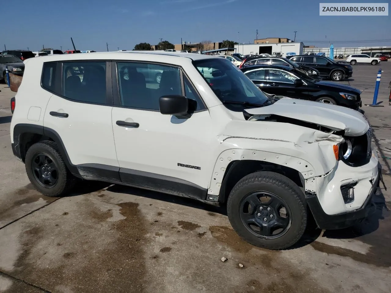 2020 Jeep Renegade Sport VIN: ZACNJBAB0LPK96180 Lot: 68856924