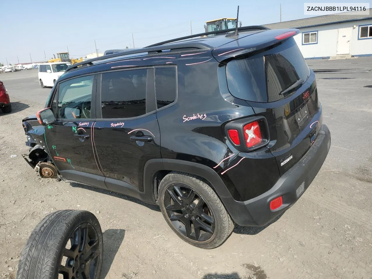 2020 Jeep Renegade Latitude VIN: ZACNJBBB1LPL94116 Lot: 69113474