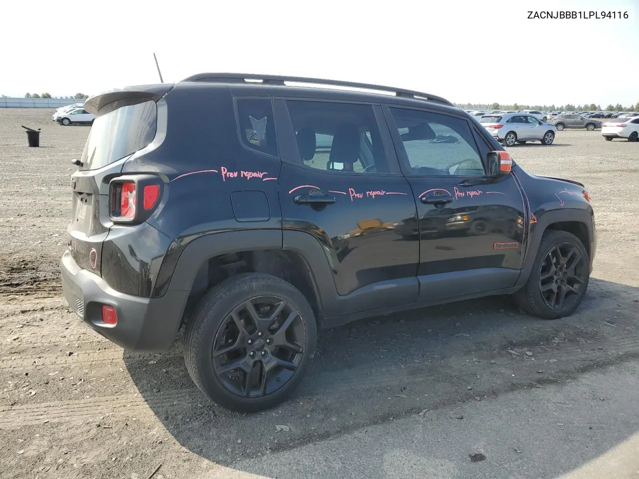 2020 Jeep Renegade Latitude VIN: ZACNJBBB1LPL94116 Lot: 69113474