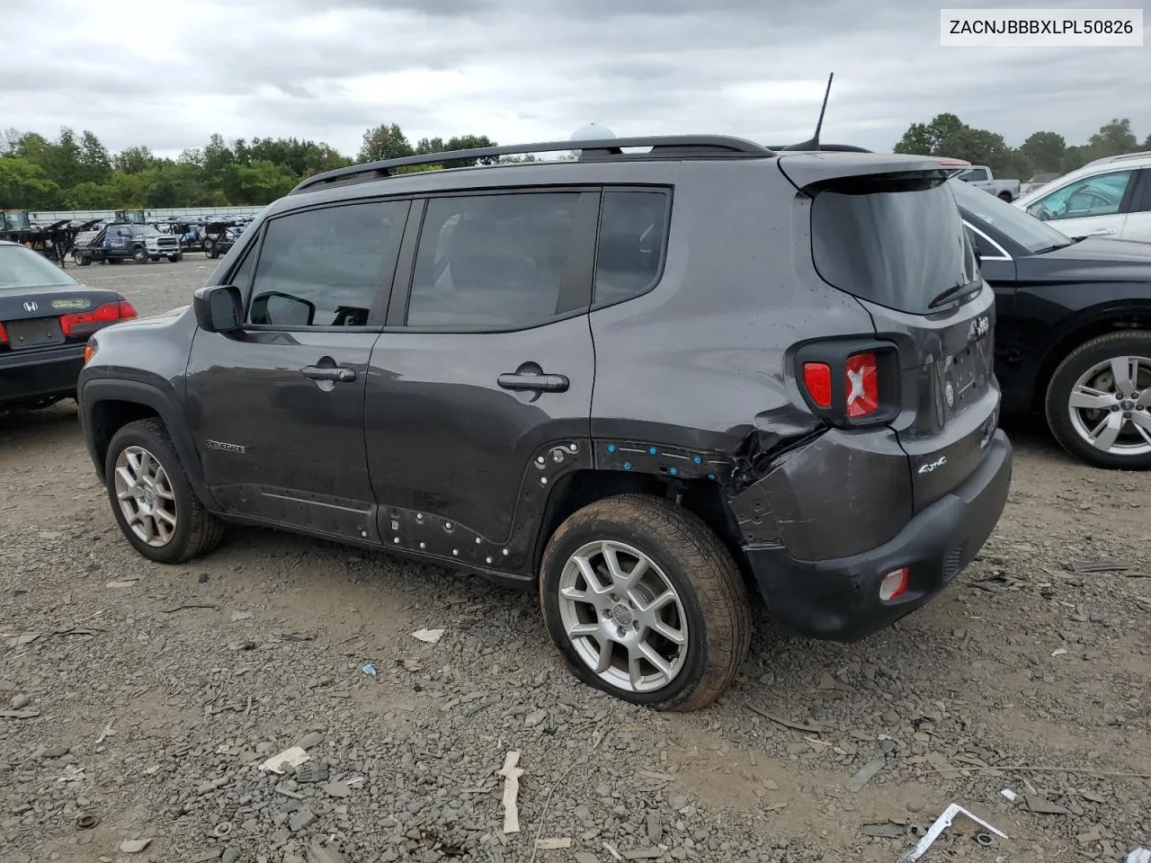 2020 Jeep Renegade Latitude VIN: ZACNJBBBXLPL50826 Lot: 69117104