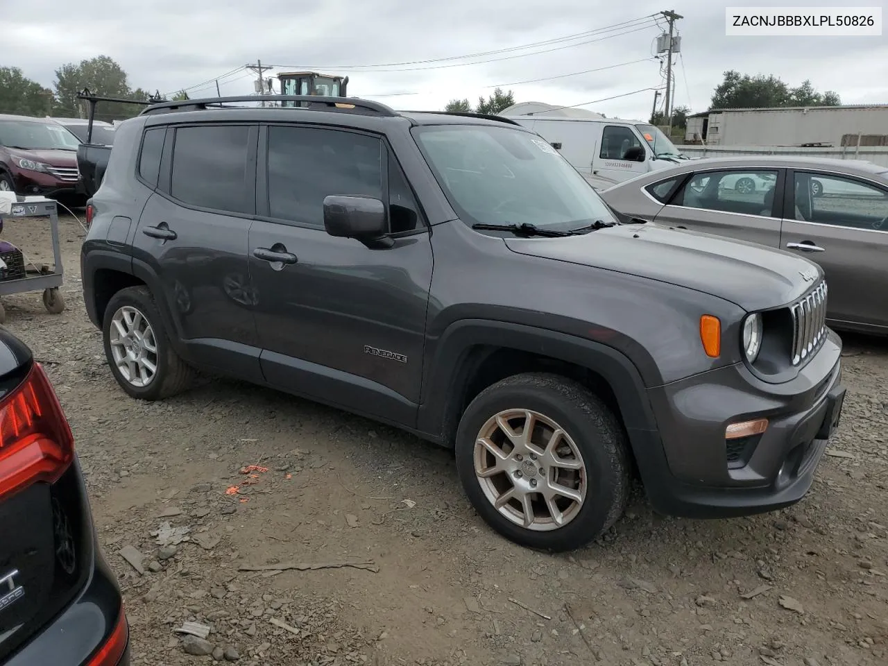 2020 Jeep Renegade Latitude VIN: ZACNJBBBXLPL50826 Lot: 69117104