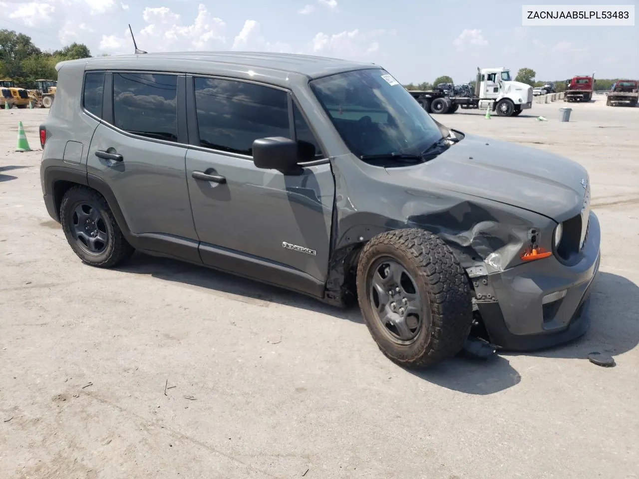 2020 Jeep Renegade Sport VIN: ZACNJAAB5LPL53483 Lot: 69237134