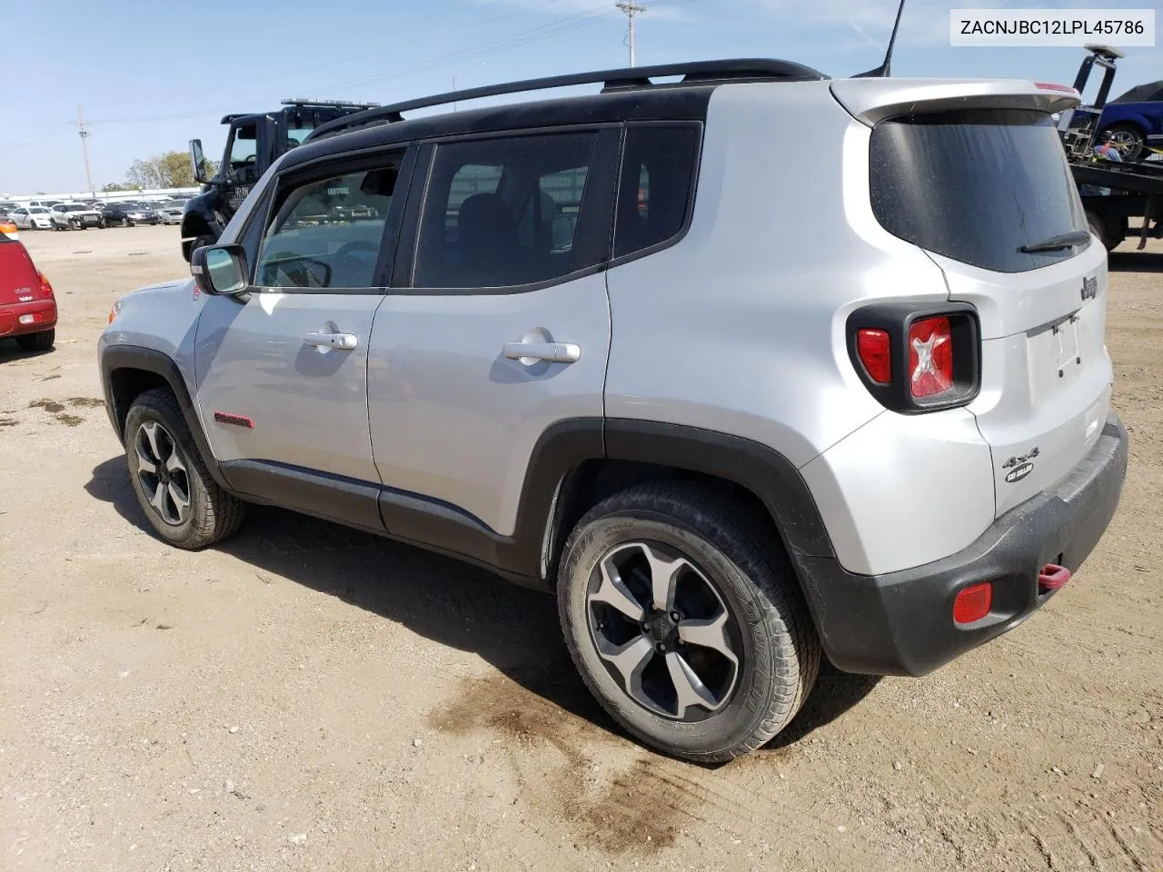 2020 Jeep Renegade Trailhawk VIN: ZACNJBC12LPL45786 Lot: 69389724