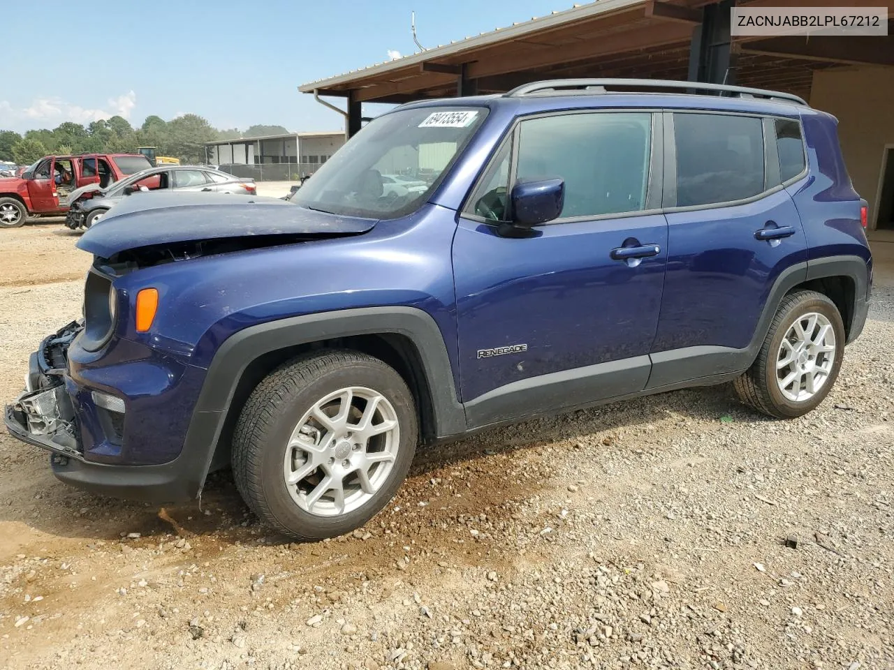 2020 Jeep Renegade Latitude VIN: ZACNJABB2LPL67212 Lot: 69413554