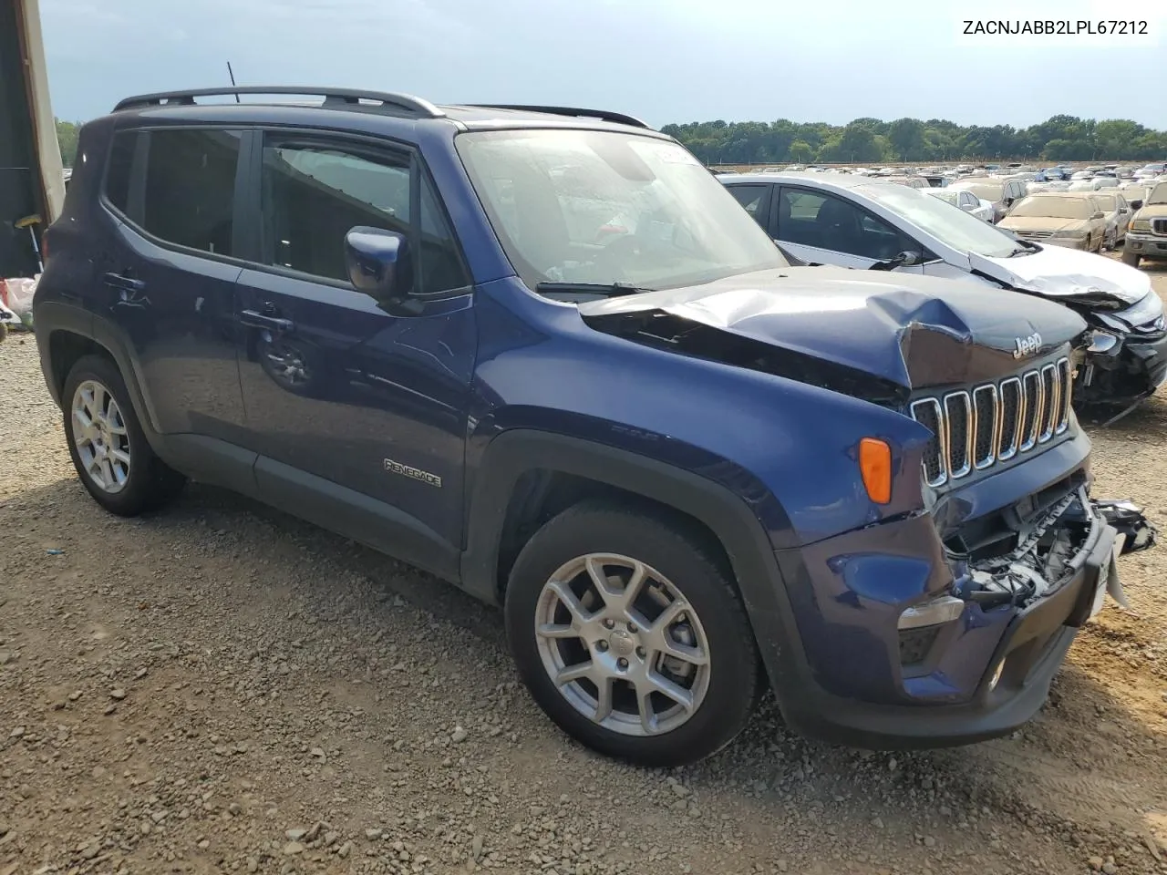 2020 Jeep Renegade Latitude VIN: ZACNJABB2LPL67212 Lot: 69413554