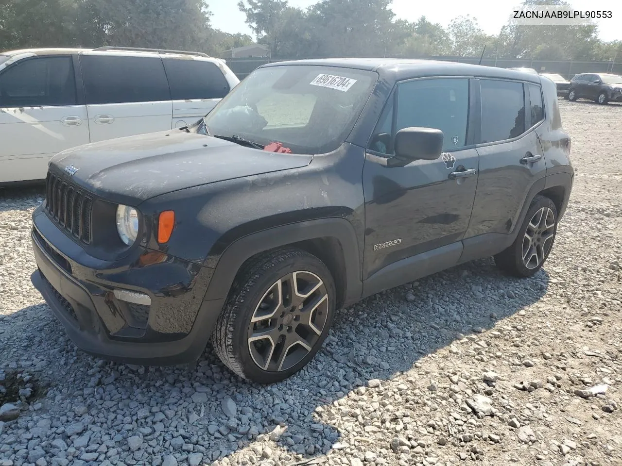 2020 Jeep Renegade Sport VIN: ZACNJAAB9LPL90553 Lot: 69616704