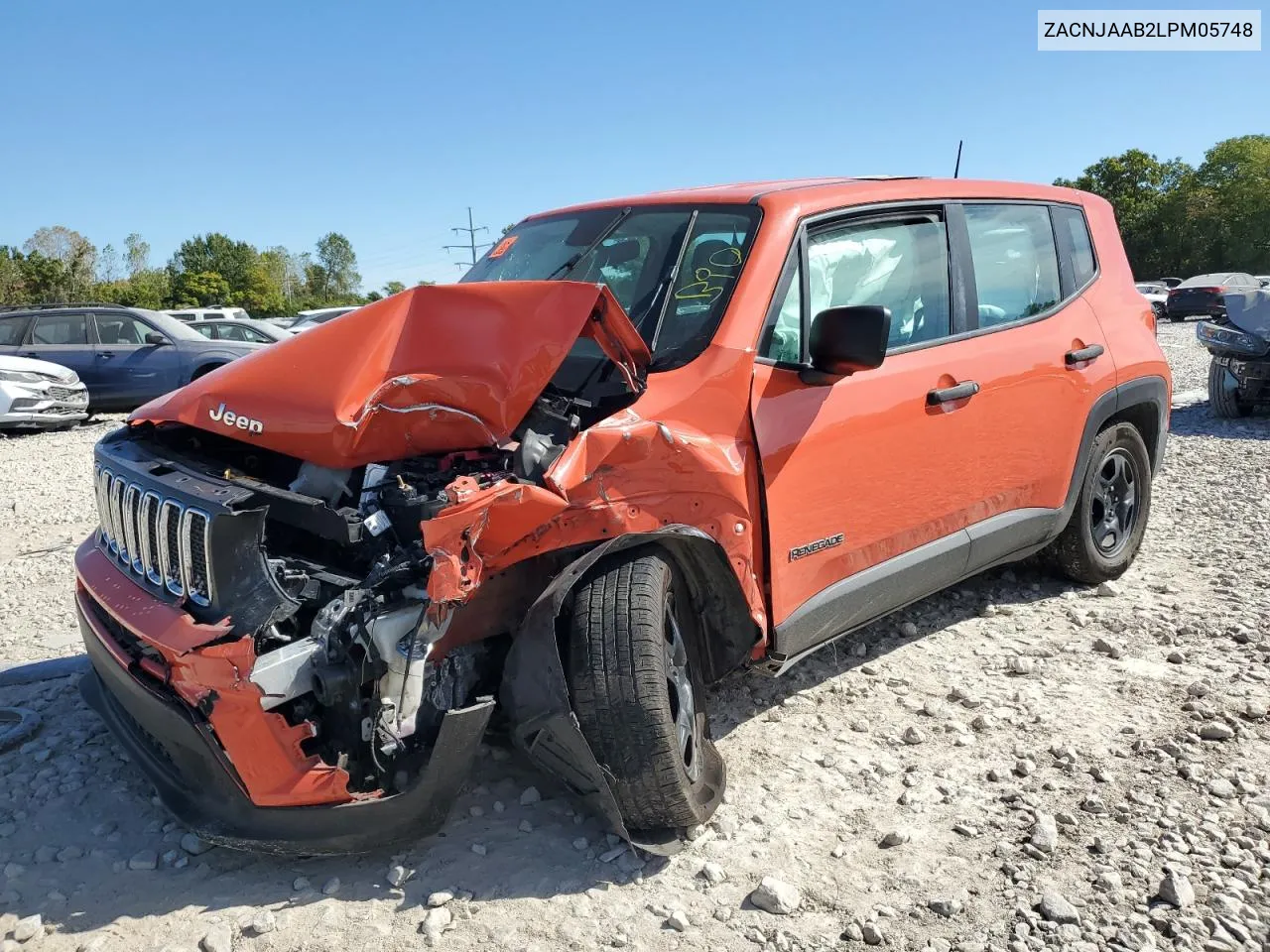 2020 Jeep Renegade Sport VIN: ZACNJAAB2LPM05748 Lot: 69863644