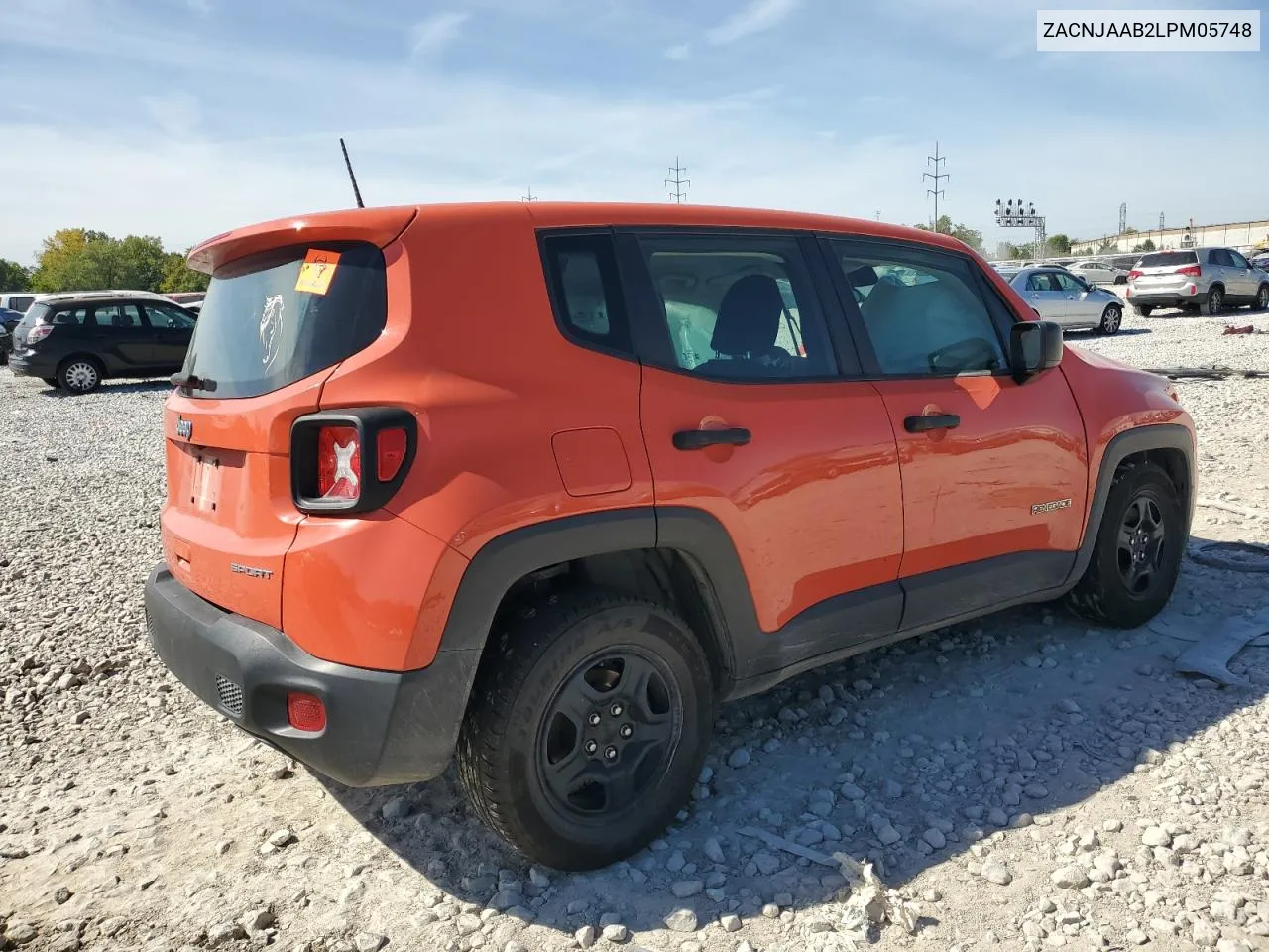 ZACNJAAB2LPM05748 2020 Jeep Renegade Sport