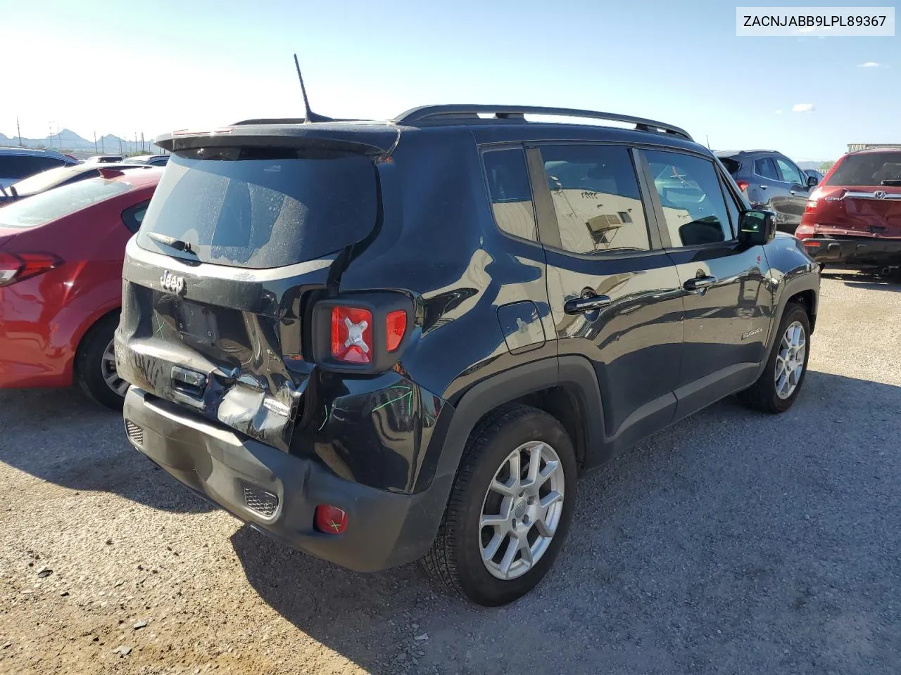 2020 Jeep Renegade Latitude VIN: ZACNJABB9LPL89367 Lot: 69952884