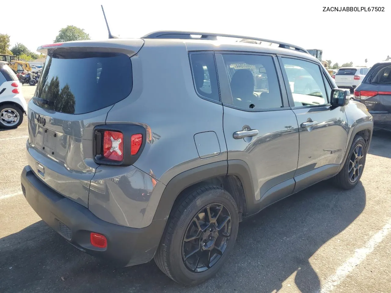 2020 Jeep Renegade Latitude VIN: ZACNJABB0LPL67502 Lot: 70037044