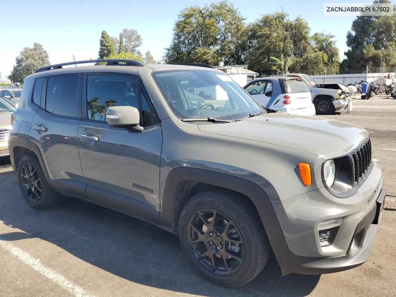 2020 Jeep Renegade Latitude VIN: ZACNJABB0LPL67502 Lot: 70037044